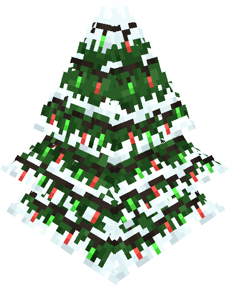 Snowy Christmas Tree