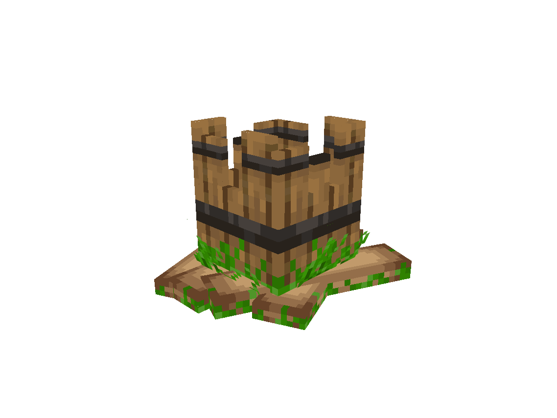 Medium Wooden Ruins