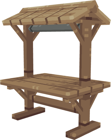 Empty Fish Stand