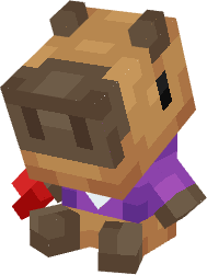 Purple Capybara Plushie