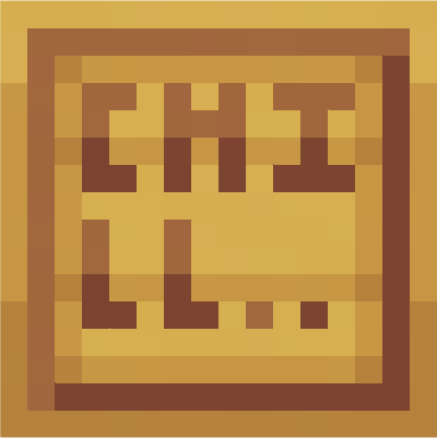 Island Chill Sign