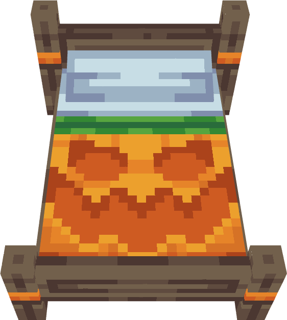 Pumpkin Bed