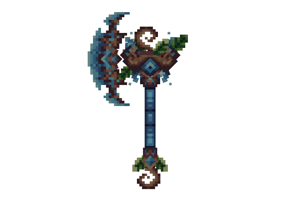 Dark Oak Axe