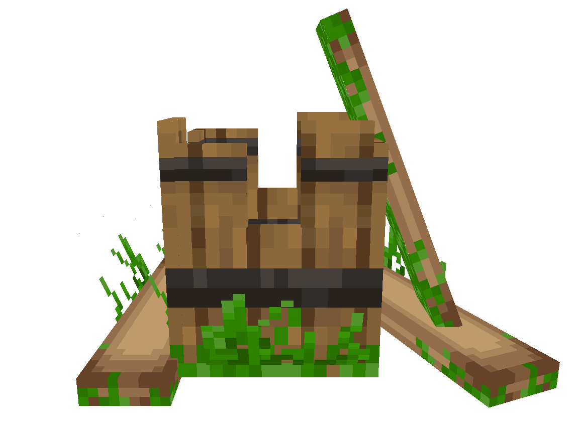 Large Wooden Ruins