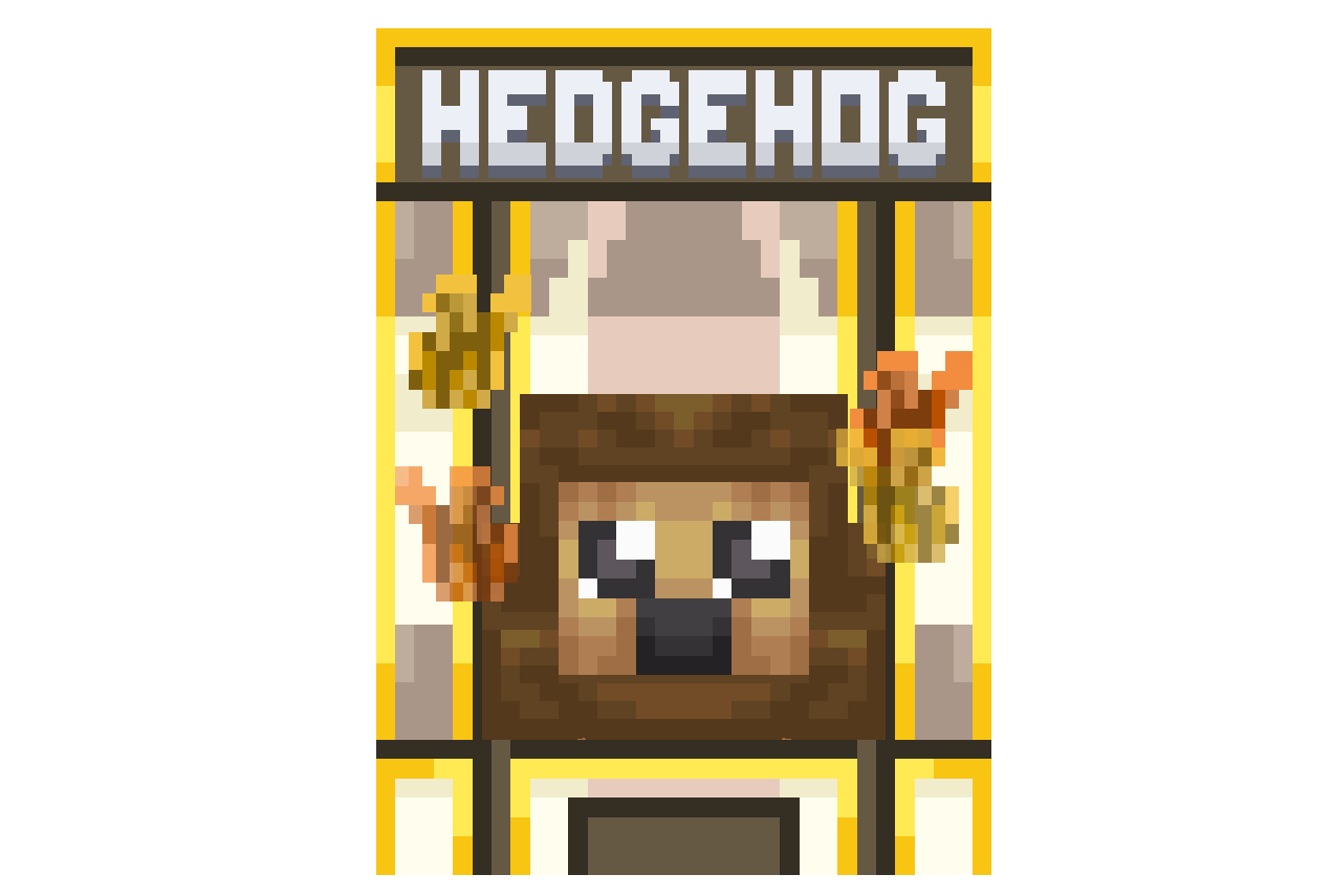 Hedgehog Box Animated