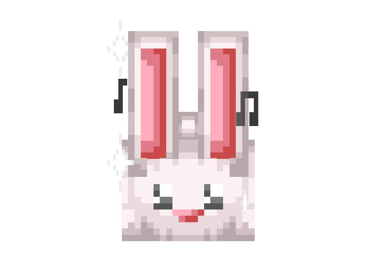 Animated Bunny Plushie