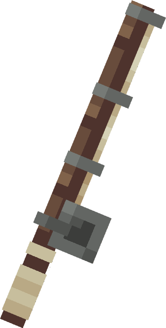 Leaning Fishing Rod