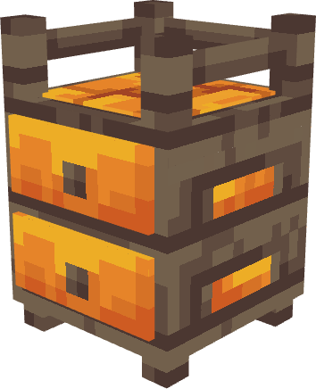 Pumpkin Nightstand