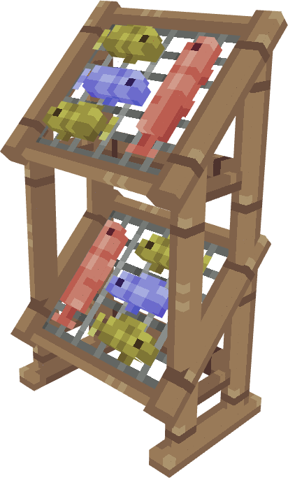 Tall Fish Rack
