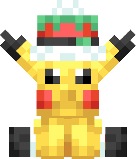 Green Pikachu Plush