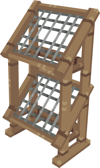 Empty Fish Rack