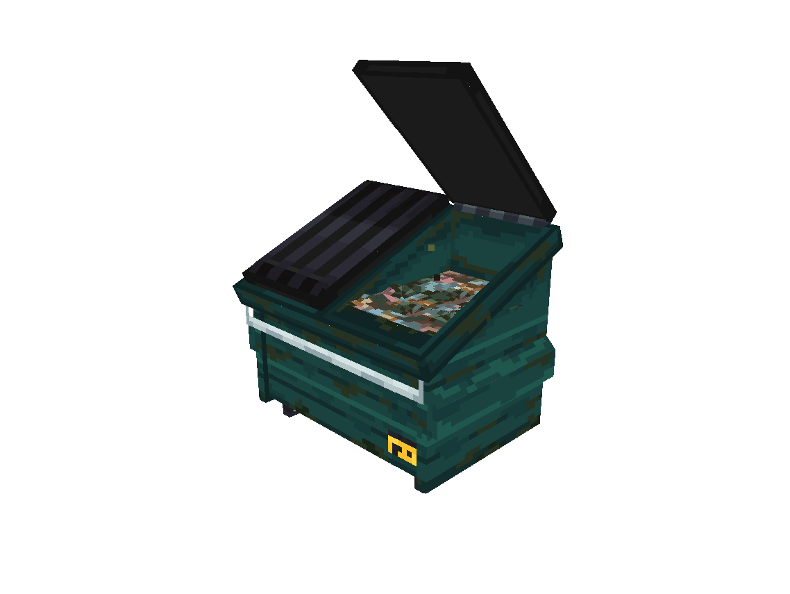 Open Dumpster