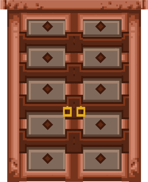 Decorated Door