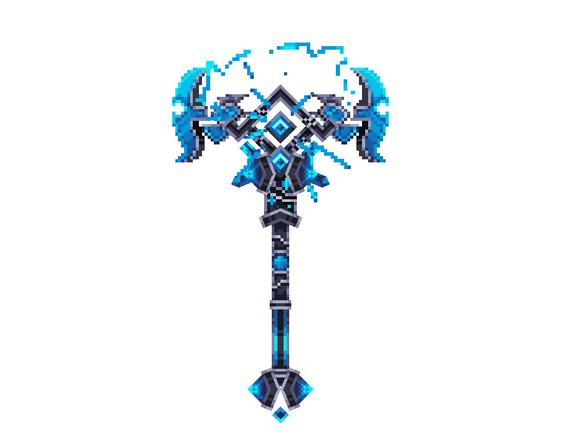 Frostfire Battle Axe